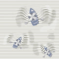 Lazy Paddle, Pewter Mural Wallpaper - pure wallpaper artwork