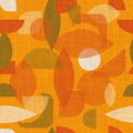 Homley Geometry, Orange Mural Wallpaper - pure wallpaper artwork