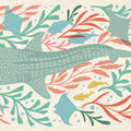 Whale Shark Alert Mural Wallpaper - pure wallpaper artwork
