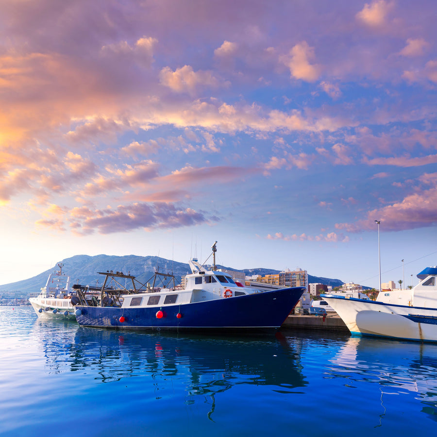 Denia Port Mural Wallpaper
