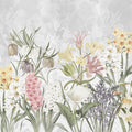 Happy Spring Flowers Mural Wallpaper - Edition 3 - pure wallpaper artwork