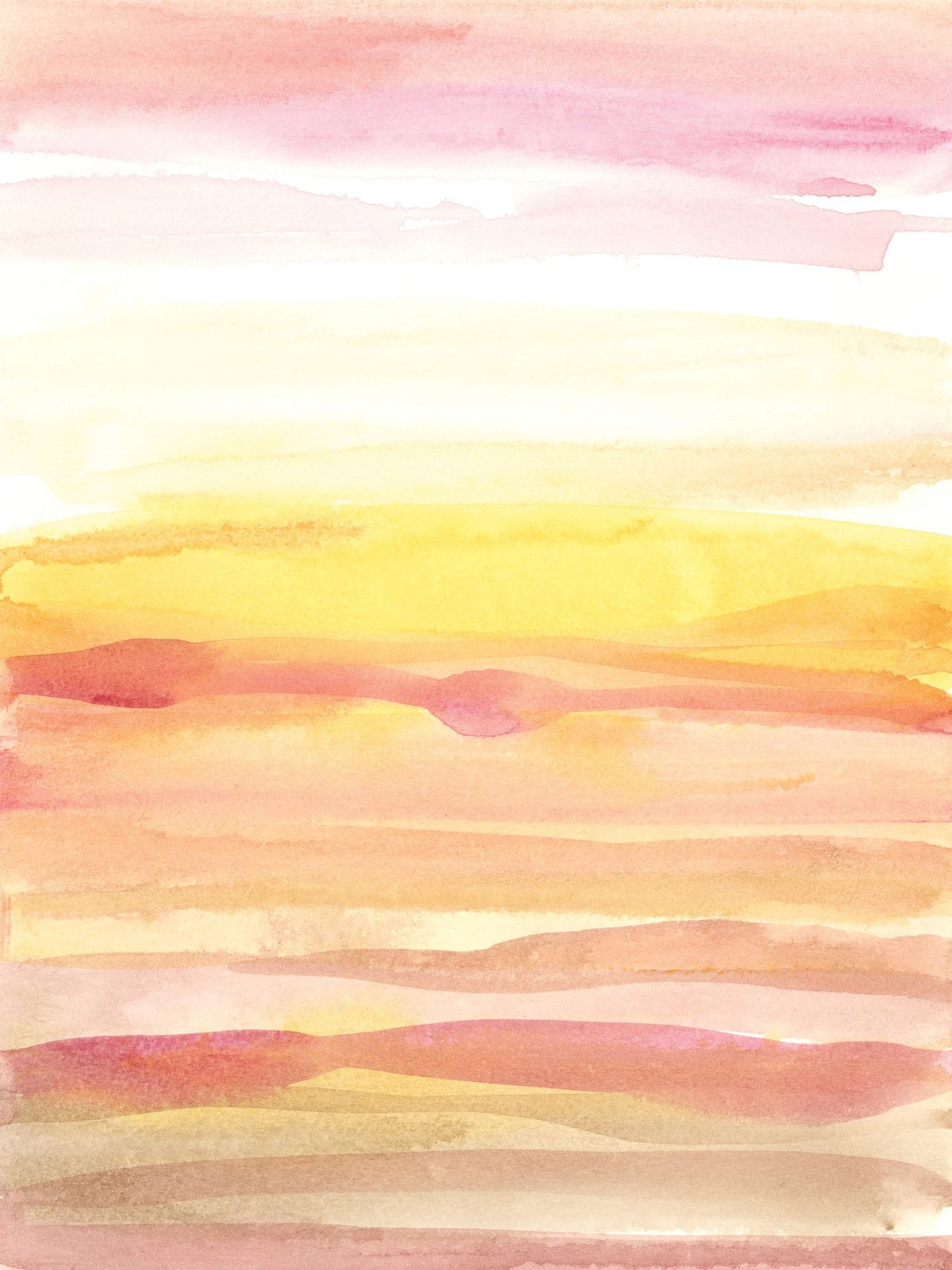 Pink Sunrise II Mural Wallpaper - pure wallpaper artwork