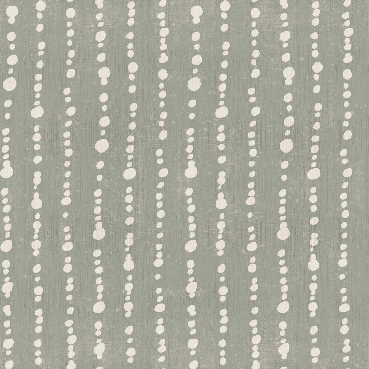 Woodland Drops Gray Mural Wallpaper - pure wallpaper artwork