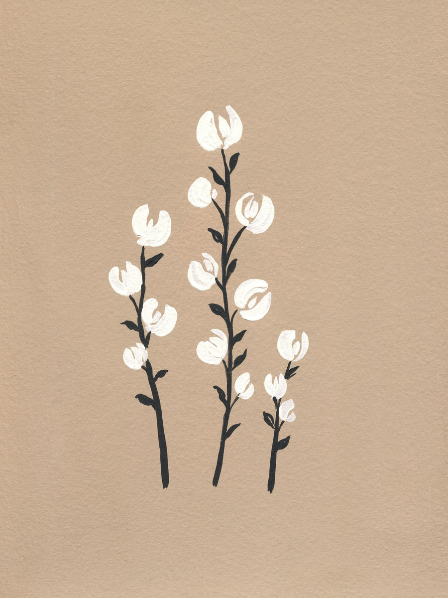 Petite Floral I Mural Wallpaper