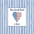 USA Cuties Stripes III Mural Wallpaper - pure wallpaper artwork