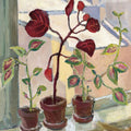 Red Leaves III Mural Wallpaper - pure wallpaper artwork