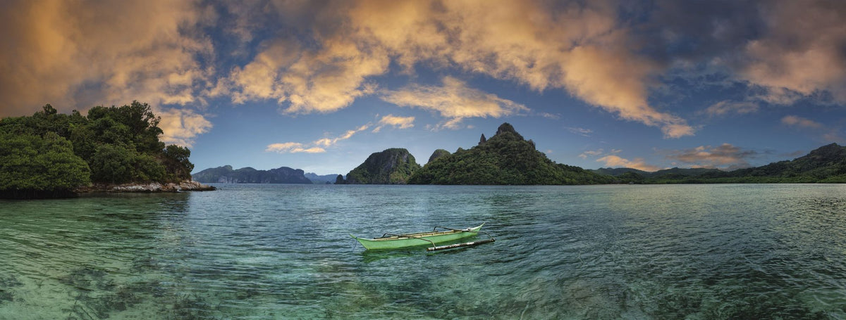 Tropical Island Voyage Mural Wallpaper - pure wallpaper artwork
