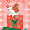 Festive Paws IV Mural Wallpaper - pure wallpaper artwork