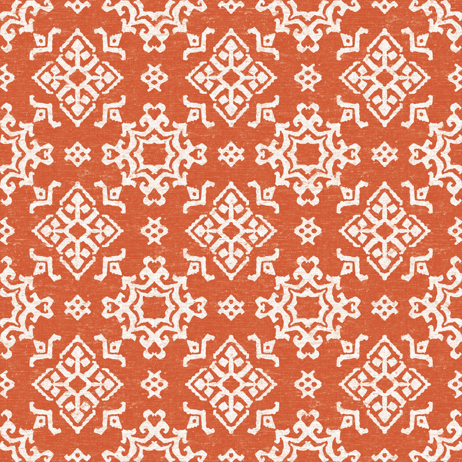 Atlantic Flakes Rust Mural Wallpaper