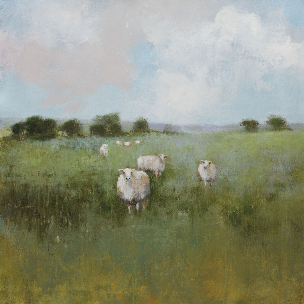 Pasture Mural Wallpaper - pure wallpaper artwork