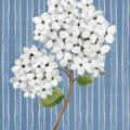 French Blue Hydrangeas II Mural Wallpaper - pure wallpaper artwork