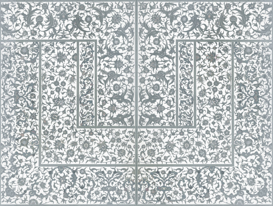 Indo Persian Mood, Stone Mural Wallpaper