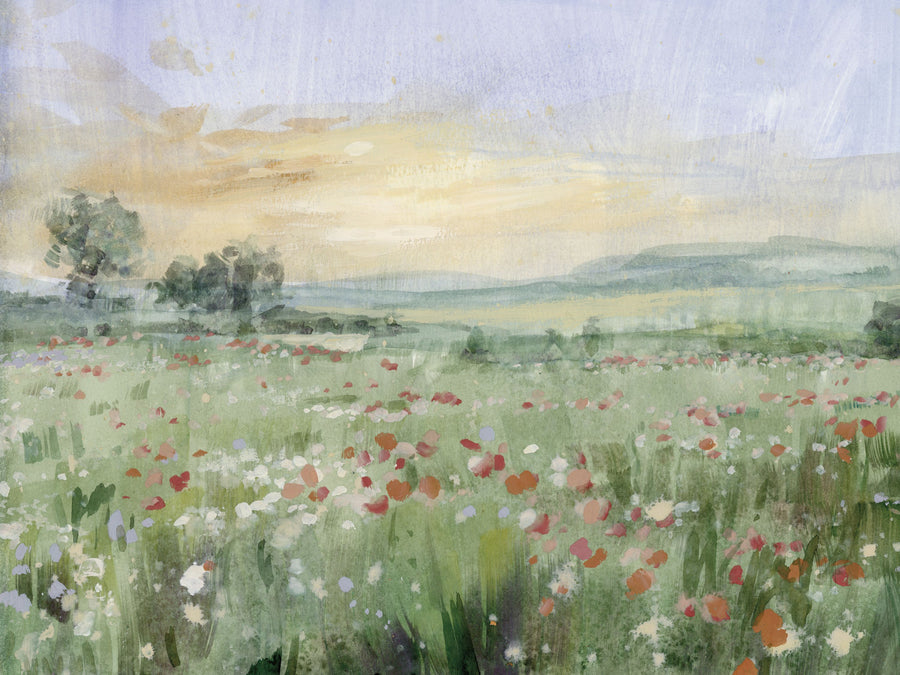 First Light on the Meadow Mural Wallpaper