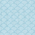 Coastal Scales Light Blue Mural Wallpaper - pure wallpaper artwork