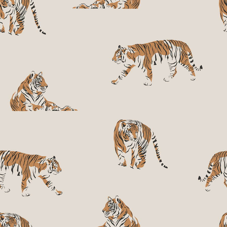 Tiger of Pench Mural Wallpaper