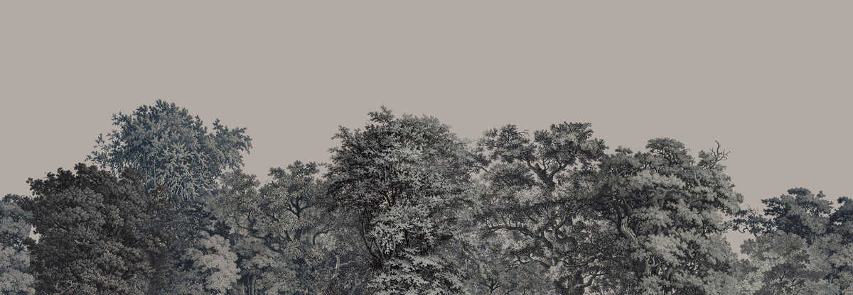 Over the Treetops, Bone Mural Wallpaper - pure wallpaper artwork