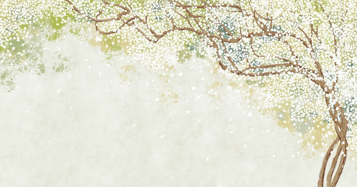 Kyoto Leaves Mural Wallpaper - pure wallpaper artwork