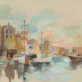 Murano Sunrise Mural Wallpaper - pure wallpaper artwork