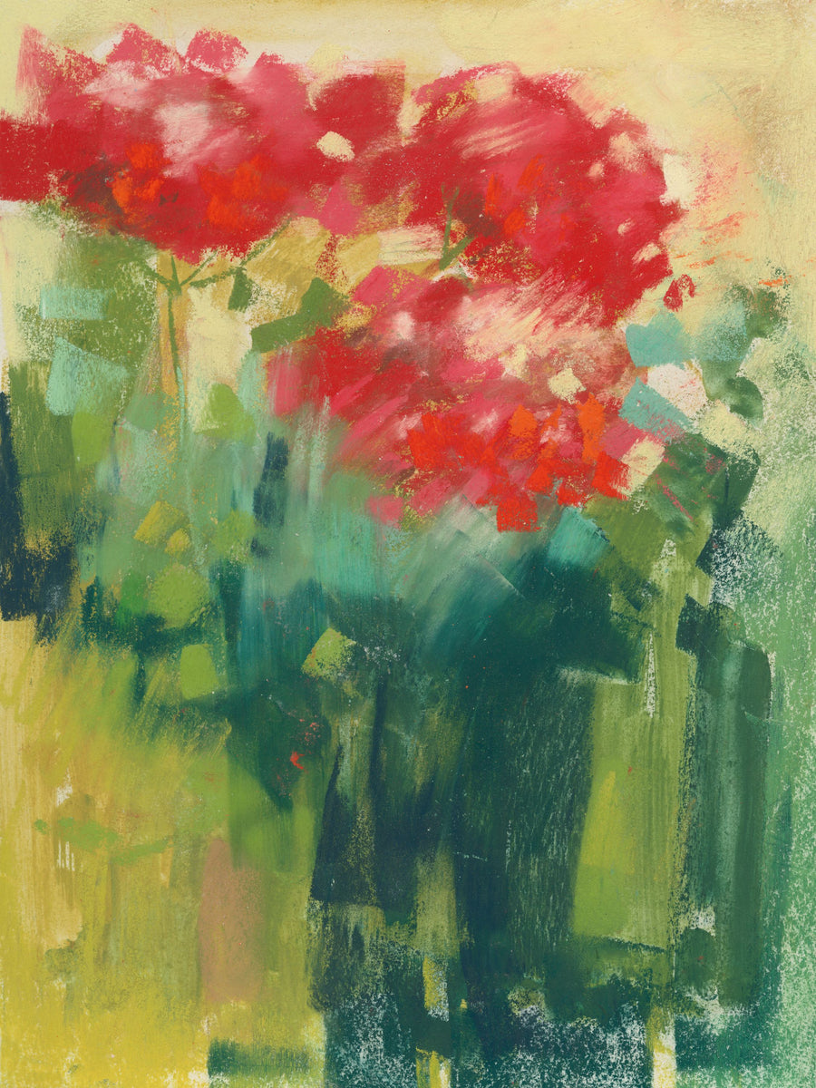 Abstract Floral Mural Wallpaper