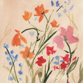 Wildflowers II Mural Wallpaper - Red Tone - pure wallpaper artwork