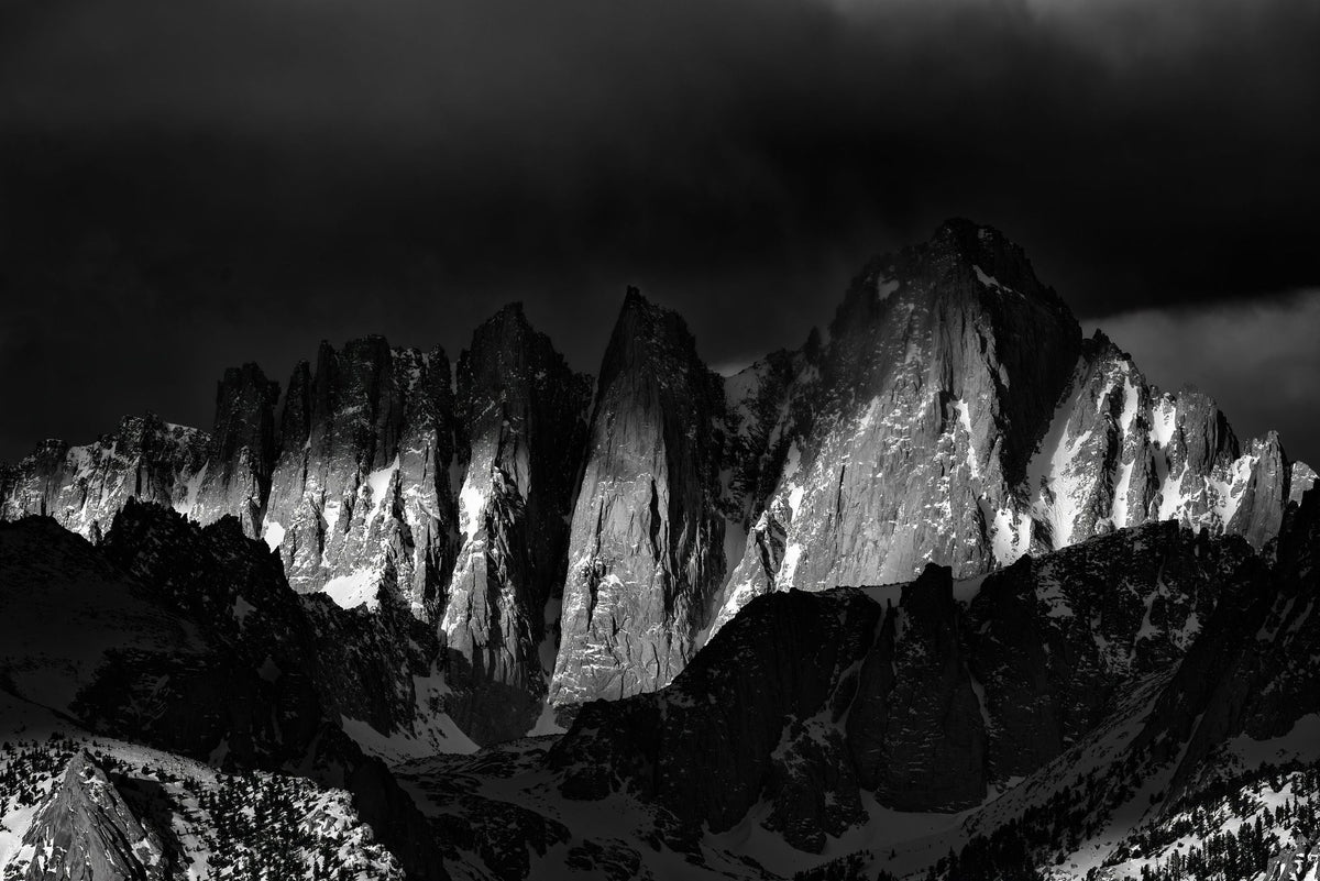 Mt. Whitney At Sunrise Mural Wallpaper - pure wallpaper artwork