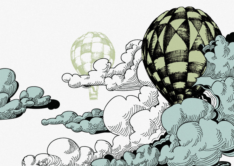 Above the Clouds Mural Wallpaper