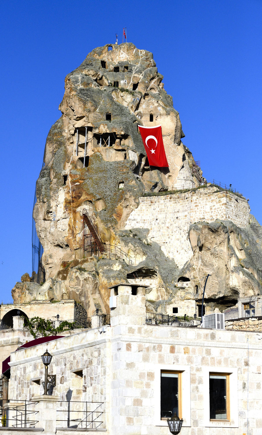 Turkish Rock Fortress Mural Wallpaper