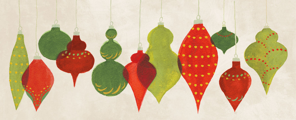 Festive Decorations Ornaments Mural Wallpaper - pure wallpaper artwork