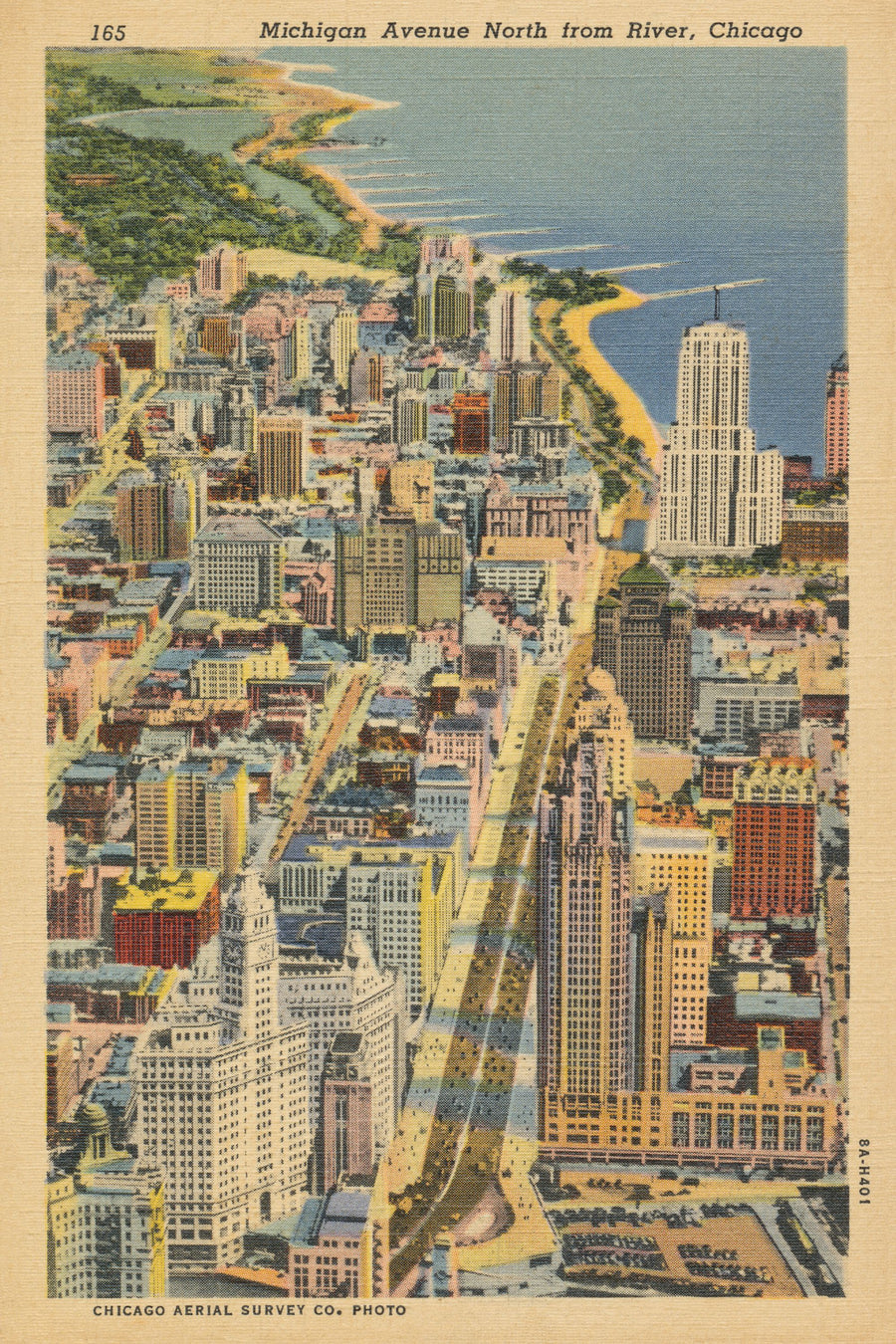 Michigan Avenue Mural Wallpaper