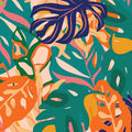 Contoured Monstera Mural Wallpaper - pure wallpaper artwork