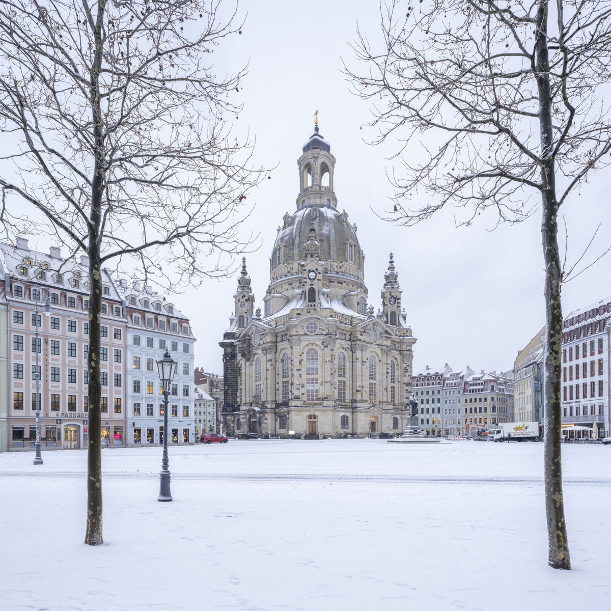 Baroque Winter Mural Wallpaper - pure wallpaper artwork