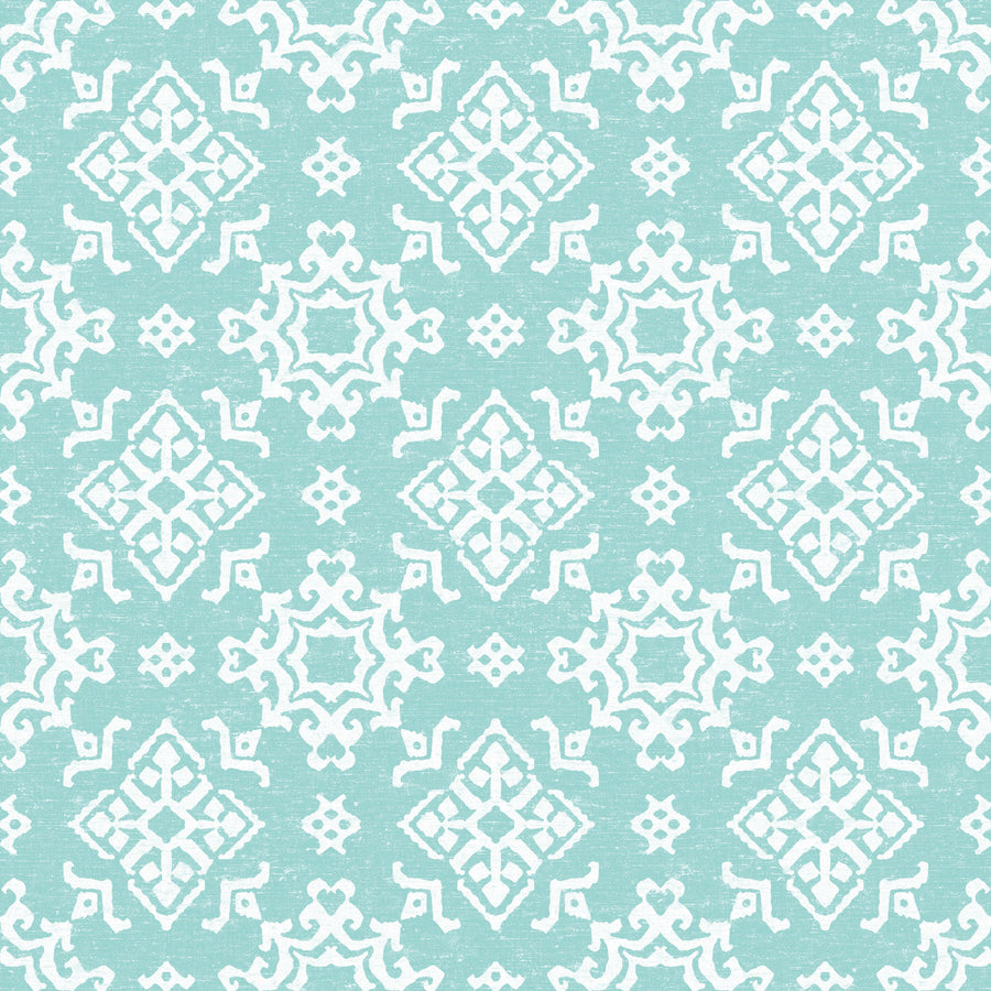 Atlantic Flakes Light Blue Mural Wallpaper