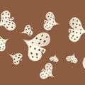 Birds Flying High, Mocha Mural Wallpaper - pure wallpaper artwork
