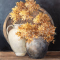 Golden Hydrangeas II Mural Wallpaper - pure wallpaper artwork