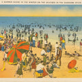 Winter Beach Postcard Mural Wallpaper - pure wallpaper artwork