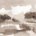 Sepia Grove Mural Wallpaper - pure wallpaper artwork