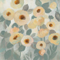 Breezy Flowers I Mural Wallpaper - pure wallpaper artwork
