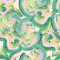 Rainbow Twirls Mural Wallpaper - pure wallpaper artwork