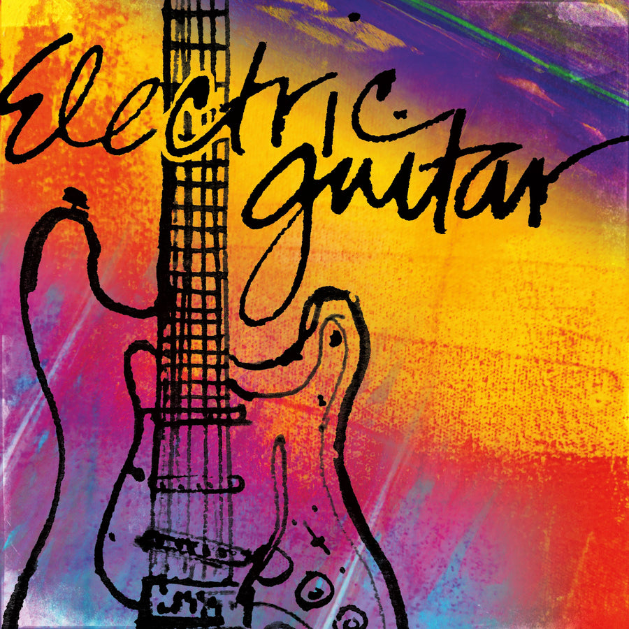 Guitar Mural Wallpaper