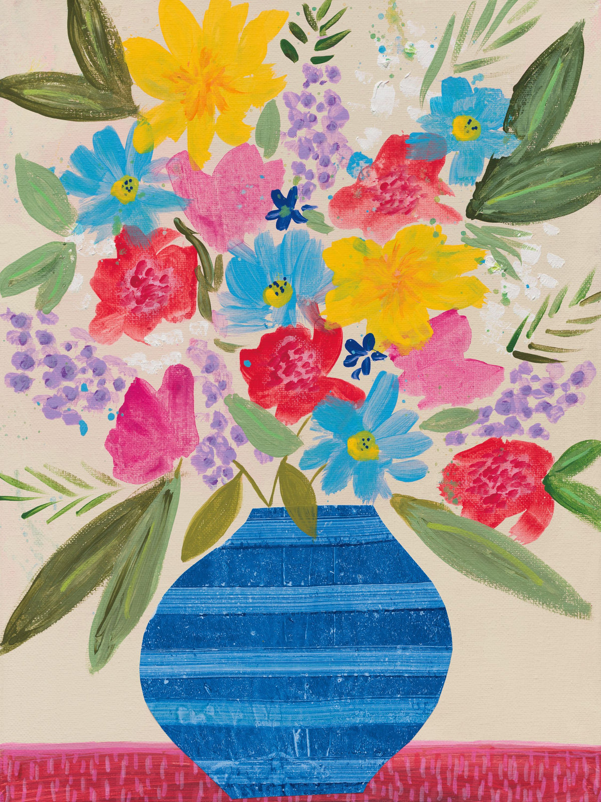 Ecstatic Floral I Mural Wallpaper - pure wallpaper artwork