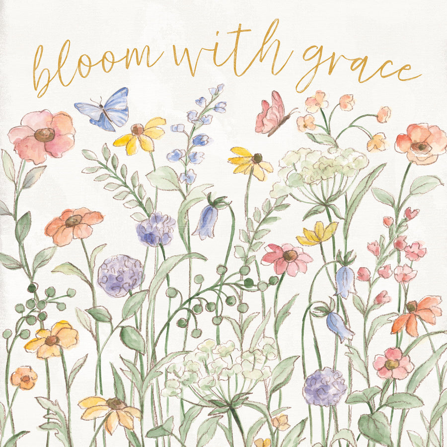 Wild Blooms III Mural Wallpaper