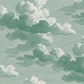 Intaglio Clouds, Jade Mural Wallpaper - pure wallpaper artwork