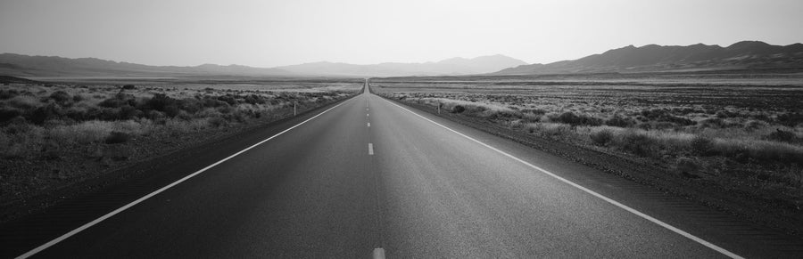 Endless Highway Mural Wallpaper