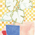 Happy Houseplant Mural Wallpaper - pure wallpaper artwork