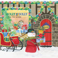 Main Street Christmas IV Mural Wallpaper - pure wallpaper artwork