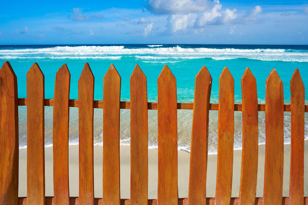 Coastal Gateway Mural Wallpaper - pure wallpaper artwork
