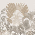 Tropical Crown, Desert Mural Wallpaper - pure wallpaper artwork