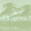 Mediterranean Pine Landscape, Pistachio Mural Wallpaper - pure wallpaper artwork