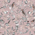 Tescoma Birds of Beauty Mural Wallpaper - Neutral Tone - pure wallpaper artwork