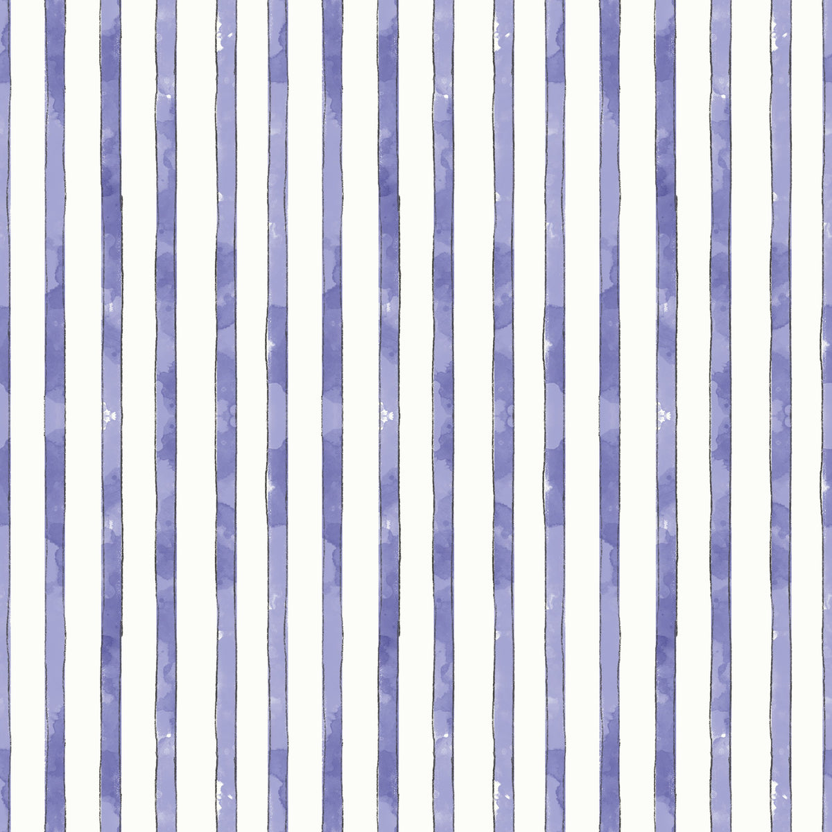 Botanical Blue Lines Mural Wallpaper - pure wallpaper artwork